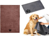 2 Pieces, Microfiber Dog Towel, Dog towels, Microfiber towel, Pet towel, for Daily Pet Care and Home V1189-LC-DG-00190