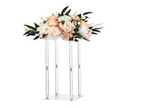 Wedding Flower Stand, 10PCS 50cm Column Flower Stand, Floral Stands with Acrylic Laminate, V952-HLHJLFT10J505M19U001V0