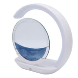 Moving Sand Art Picture Beside Lamp Touch Control Sand Painting Night Light Home Decoration Blue V1294-YM0901-3119240124011