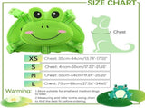 Dog Harness with Backpack No Pull Pet Harness Vest, Mesh Frog Saddle Bag Adjustable Mesh Dog Carrier V1370-AZ4-09855