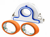 Painters Masking Tape Dispenser Handheld Tape Applicator Tool for Wall Edge Trim Door Frame Window V1341-ZY-GEX2NYA6-2WHITE