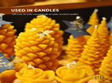 Orku 400g Organic Beeswax Pellets Yellow - Cosmetic Grade Pure Bees Wax Pastille V238-SUPDZ-32851850592336