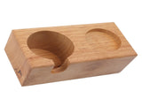 Wooden Coffee Protafilter Stand Holder Coffee Tamper Holder Stand Tamping Station Burlywood V1294-YM0717-3118220188412