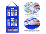 A Set of Daily Chore Routine Chart,Calendar Chart for Home & School,Autism Learning Materials Kids V1192-AZ-W-17544