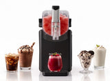 NORDA Slushie Machine 2.2L Frozen Drink Maker Ice Cream Maker Foldable Control Panel Black TD-SLS-20S-2P5-BK