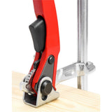 Upgraded Ratcheting Clamp, Quick Track Saw Clamps Ratchet Guide Rail F Clamp MFT Clamp for MFT V1192-AZ-W-0768