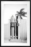 Luxury Surfboard Artwork Framed W Glass Front 80x120cm V637-E646057