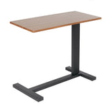 Non Tilt Top Overbed Bedside Table with Auto-Touch Adjustable Height Wheels V767-JJ-XT186
