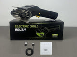 Black Electric BBQ Grill Brush - Cordless Rotating Grill Cleaner with Stainless Steel Bristles, V888-ELOSUNG56360