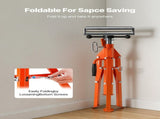 Roller Stand, Heavy Duty 1136 KG Load Capacity, 27.6"-52" Height Adjustable, 45 Steel Folding V952-ZXGDZCZJ2852OPWP7V0