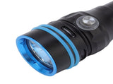 Scuba Diving Flashlight IPX8 Watertight 4 Modes 3600LM Dive Light with Power Indicator for V1294-YM0901-3119250024111