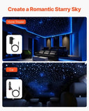 VEVOR 550pcs Headliner Star Light Kit Roof Twinkle Ceiling Lights Fiber Optic V952-RGBWGXTJ550PX4A4X001V9