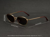 Minority design sense sunglasses-do not bump into individual styles, showing a unique fashion V1107-MJ002-GOLDEN BROWN