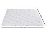 Giselle Electric Blanket Bamboo Fabric Double Fitted Heated Pad Underlay Washable Winter EB-C-BAM-LCD-D