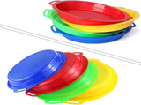 4 Pcs Sand Sifters,Tutuviw Plastic Sand Sifter,Large Sand Strainer,Sand Toys for Digging Picking Up V1189-WXFWAL-20260319-00450