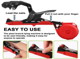 Portable Garden Plant Branch Binding Machine Plants Branches Hand Tool Home Plants Tape Tool V1370-AZ4-14508