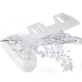 G1/2 Thread Bidet Toilet Attachment Hot and Cold Water Simple Installation Double Nozzle Bidet V1294-YM0901-3112200091011