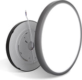 LED Ceiling Light Fixture, Natural Light, 24W 4500K ,Black V178-33381