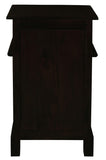 Tasmania 1 Solid Door 1 Drawer Bedside V199-BS101PNLC