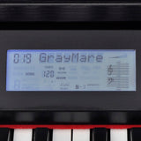 88-key Digital Piano With Pedals Black Melamine Board 43_70045