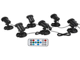 IP68 Waterproof Pond Light RGB Dimmable Submersible Decorate Lamp V1294-YM0901-3119200180011