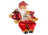 Santa Decoration Cute Image Santa Figurines Doll Toy Holiday Style Tabletop Santa Ornament for Party V1294-YM0901-3115240088511
