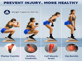 Portable Wooden Slant Board for Calf Stretching Squats Calf Stretcher Pilates Physical Therapy V1258-DP02-C-133
