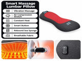 Three-in-One Smart Lumbar Massage Pillow with Airbag Stretch Support, Vibration Massage, and V1341-ZY-4RKHYW4Q-GREY