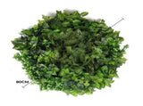 Slimline Artificial Green Wall Disc Art 80cm Mixed Green Fern & Ivy V637-DPN1112832