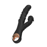 Dual Stimulation Vibrator - Textured Personal Massager with Flexible Dual-Arm Design, IPX7 V888-ELOSUNG57174