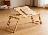 Folding Laptop Bed Table Portable Rectangular Desk for Bedroom & Home Workstation V63-954381