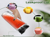 Blender Cups Replacement Parts for Ninja, 32oz Cups with Sip & Seal Lids,Compatible with Ninja Auto V1258-DP02-F-805