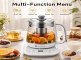 HOPER LAYER FA-K1501 Electric Glass Tea Kettle 1.5L Tea Maker SAA Certified V940-FA-K1501