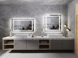 Interior Ave - 60 x 80cm Rectangle Frameless LED Bathroom Mirror V355-IA-RWM-8060