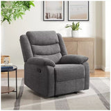 Fabric glider recliner V178-67286