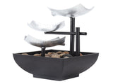 5V Water Fountain Ornament Rock Garden Flowing Water Decoration Home Desktop Fountain Ornament USB V1294-YM0717-3111220223411