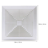 Bathroom Exhaust Fan Bathroom Vent Fan Silent Exhaust Fan Kitchen Bathroom Ventilation Exhaust Fan V1366-AZ2-W-23103