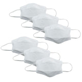 6x Tigerplast Fabric Face Mask Washable Reusable Mask Protect Cover - White V563-TIGERPLAST_ADULT_WHT-6PCS