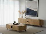 Florence 2 Door Entertainment Unit Oak V1150-UT002