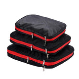 3pcs Travel Luggage Packing Cubes Organizers & Storage Bag Set V1263-JX-4352