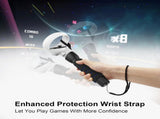 VR Controller Extender - Sweat Sponge Increase Comfort Attachment Longer Arms for Small Hands V1192-AZ-W-10112