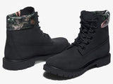 Timberland Womens Heritage 6 Inch Waterproof Winter Leather Boot - Black V563-TB-0A2M7R-001-US8