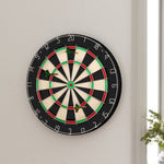 18" Dartboard Dart Board with Steel Darts Competition Party Game DB-BOARD-18IN