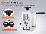 Manual Wire Stripping Machine, 0.06''-1.5'' Copper Stripper with Hand Crank or Drill Powered, V952-BXJYSS11538MMUD21V0