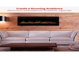 Dimplex 50-inch Linear Fireplace Driftwood and River Rock Accessory Package LF50DWS-KIT