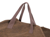 Heavy Duty Canvas Firewood Bag Large Firewood Holder Shopping Bag Fireplace Wood Stove Accessories V1294-YM0901-3117240324811