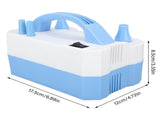 Electric Balloon Pump 220-240V Portable Dual Nozzle Blower for Party Balloons V1263-JX-5532