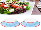 4Pcs/Set Salad Fruit Plate Dish Bowl Set Dinnerware Tableware for Home Restaurant Supplies V1294-YM0721-3118210043511