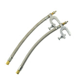 2 Pieces Dual Wheel Valve Stem Extender Extention 9.8' Stainless Steel Flexible V1189-LWWAL-20260327-03991