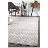Oasis Silver Rug 330 x 240cm - Bohemian Style, Polypropylene Material LSB-69075